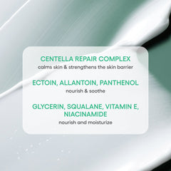 Cica Sleeping Mask with Centella Asiatica for Moisture Barrier Support